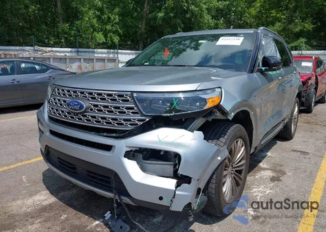 2020 Ford Explorer Limited из США, поврежденный, VIN 1FMSK8FH1LGA93858